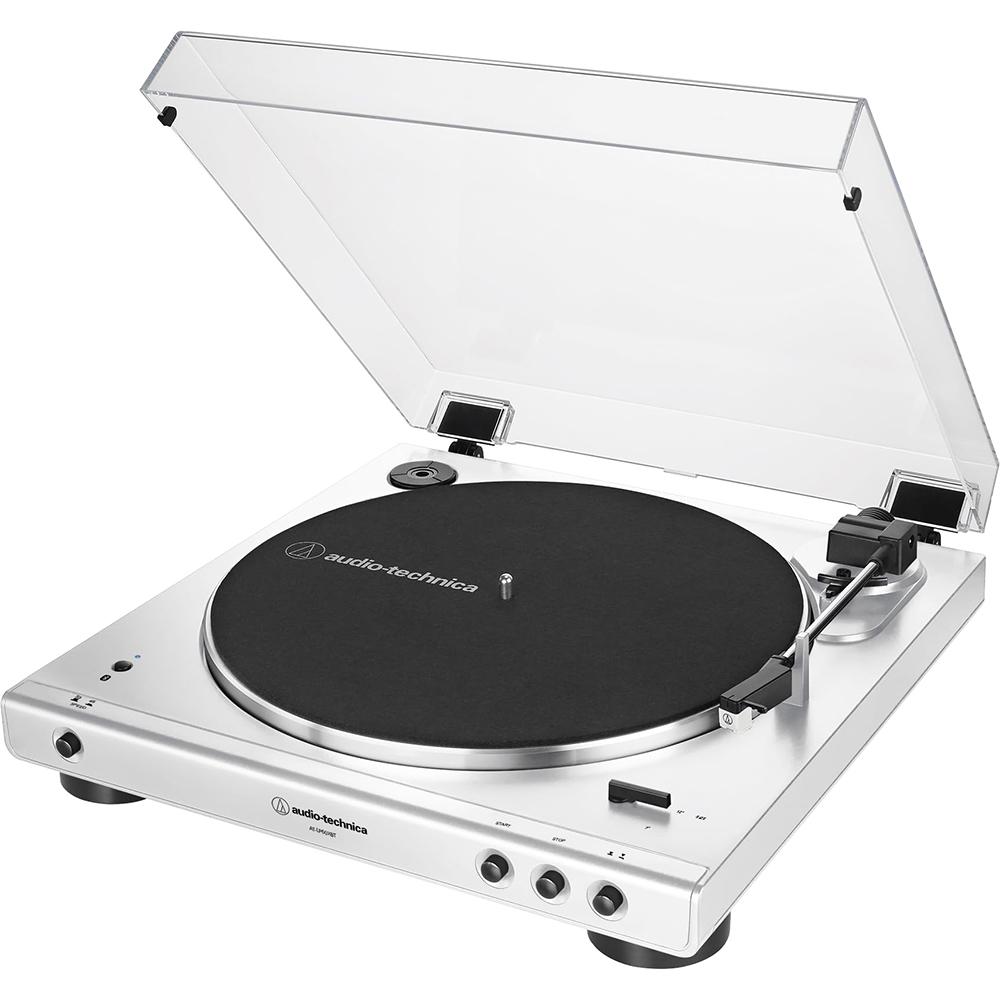 Audio-Technica AT-LP60XBT-WW Wireless Turntable + Eris 3.5BT Monitors + 2 YR Warranty Bundle