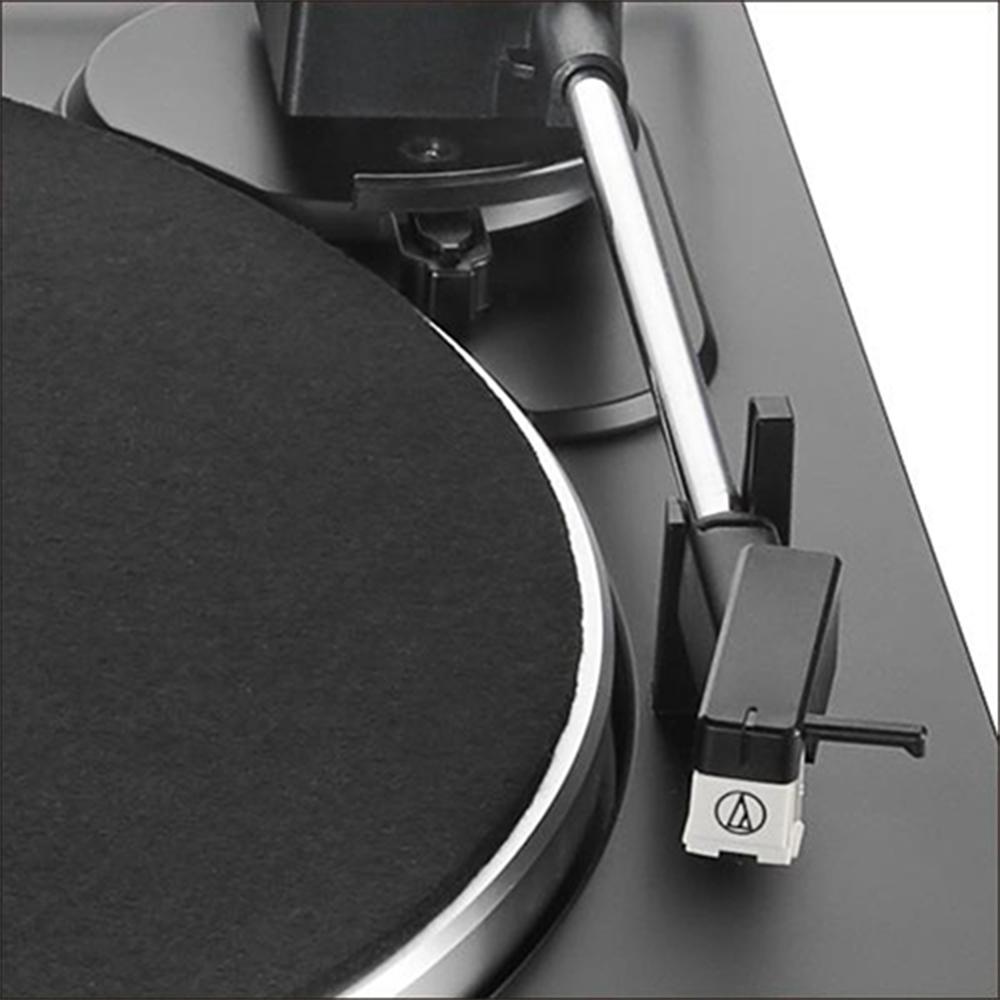 Audio-Technica Fully Automatic Belt-Drive Turntable with BT USB+Speakers Bundle