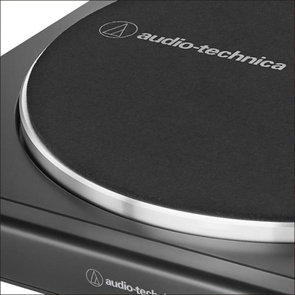 Audio-Technica Fully Automatic Belt-Drive Turntable with BT USB+Speakers Bundle