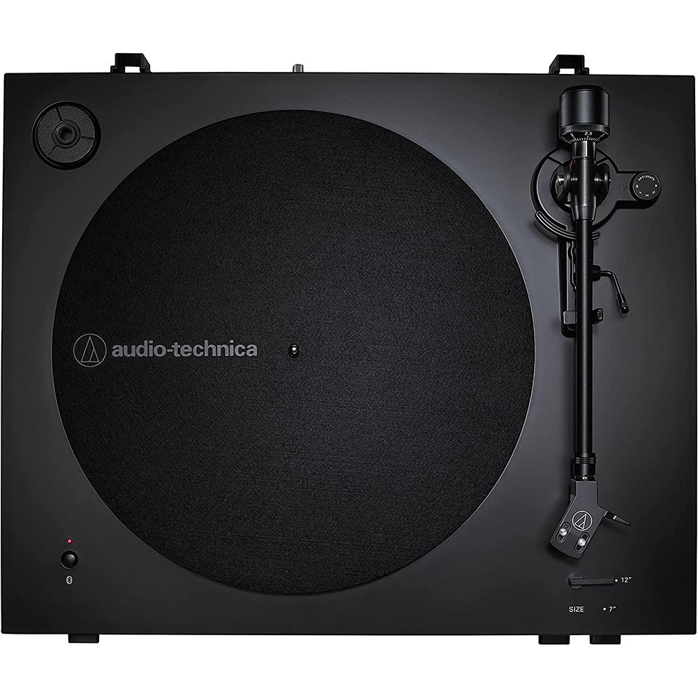 Audio-Technica Automatic Wireless Belt-drive Turntable Black + Speakers Bundle