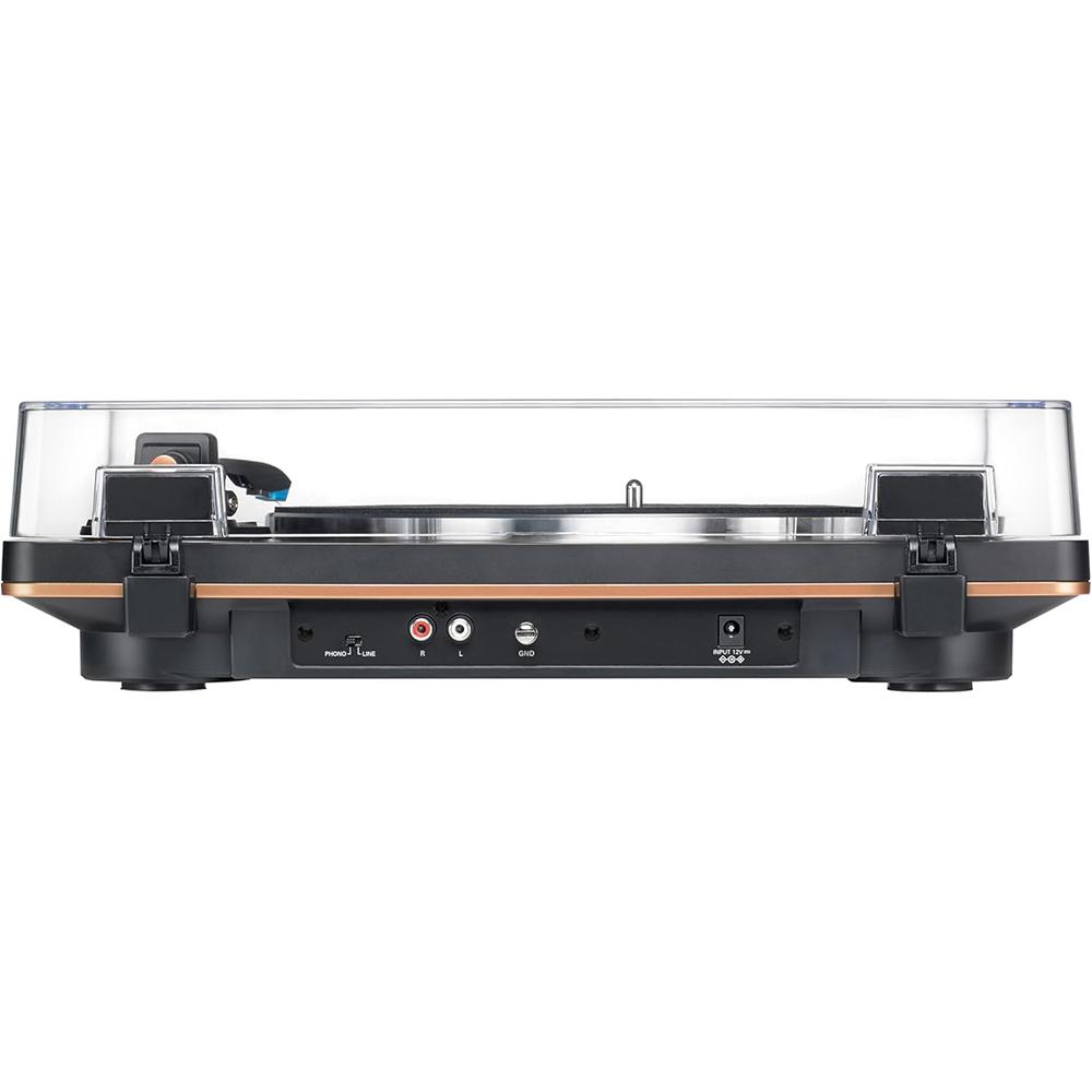 Audio-Technica Fully Automatic Belt-Drive Turntable Bronze with Speaker Bundle